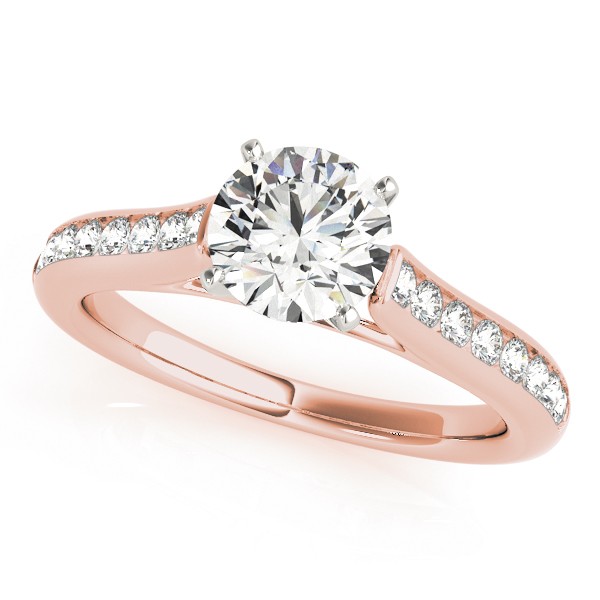 Zayd Lab-Created Diamond 4 Prong Setting  Engagement Ring