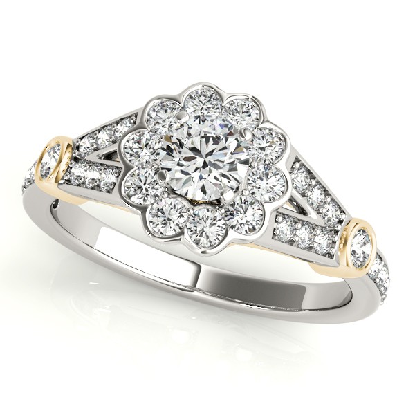 Alianah Natural Diamond 4 Prong  Engagement Ring