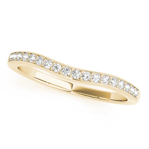 Xerxes Natural Diamond Pave Setting  Wedding Ring