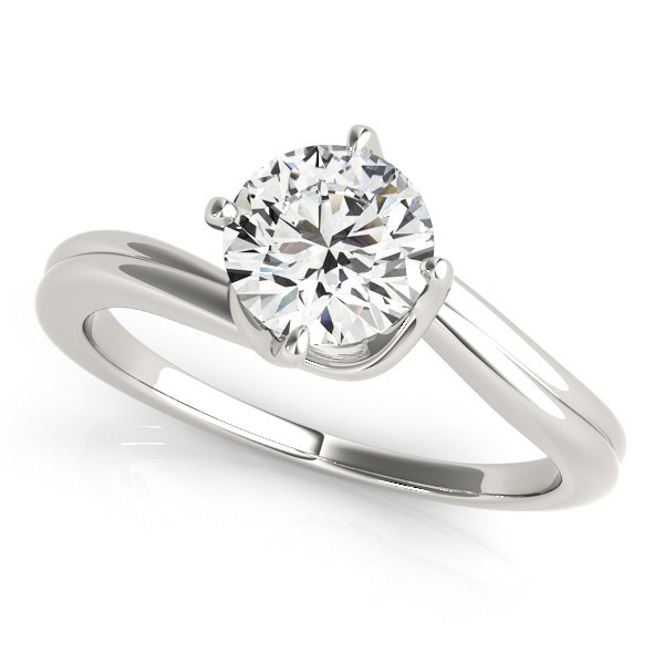 4 Prong Natural  Diamond Ring