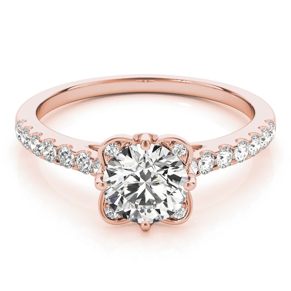 Aliana Natural Diamond 4 Prong  Engagement Ring