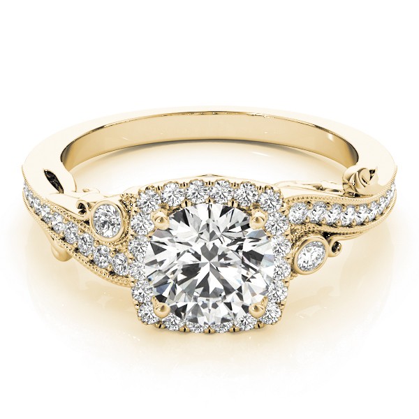 selciya Natural Diamond 4 Prong  Engagement Ring