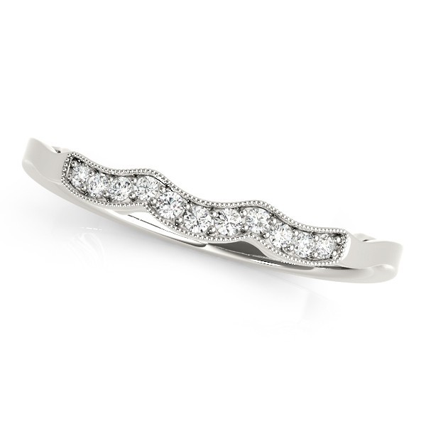 Xanthi Lab-Created Diamond Pave Setting  Wedding Ring