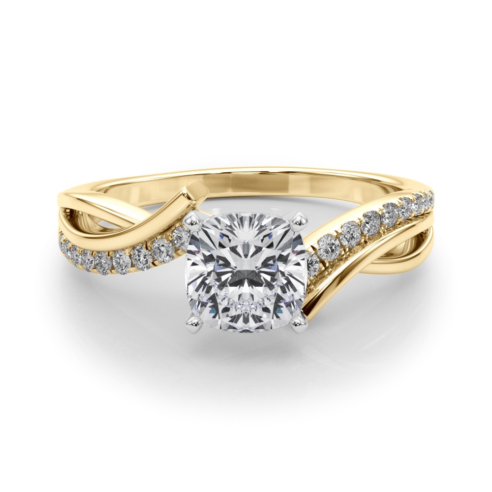 Jiolinna Lab-Created 4 Prong Set  Diamond Ring