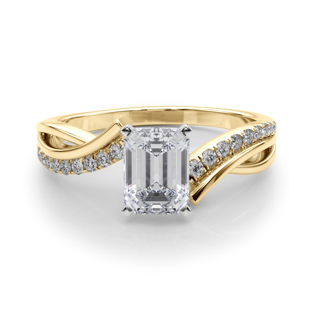 Jiolinna Lab-Created 4 Prong Set  Diamond Ring