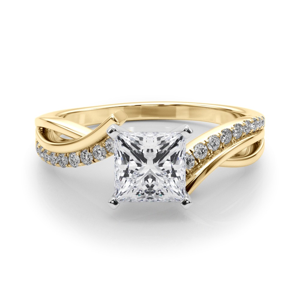 Jiolinna Lab-Created 4 Prong Set  Diamond Ring