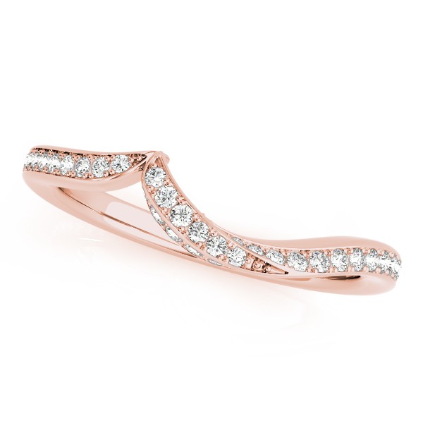 Xin Lab-Created Diamond Pave Setting  Wedding Ring