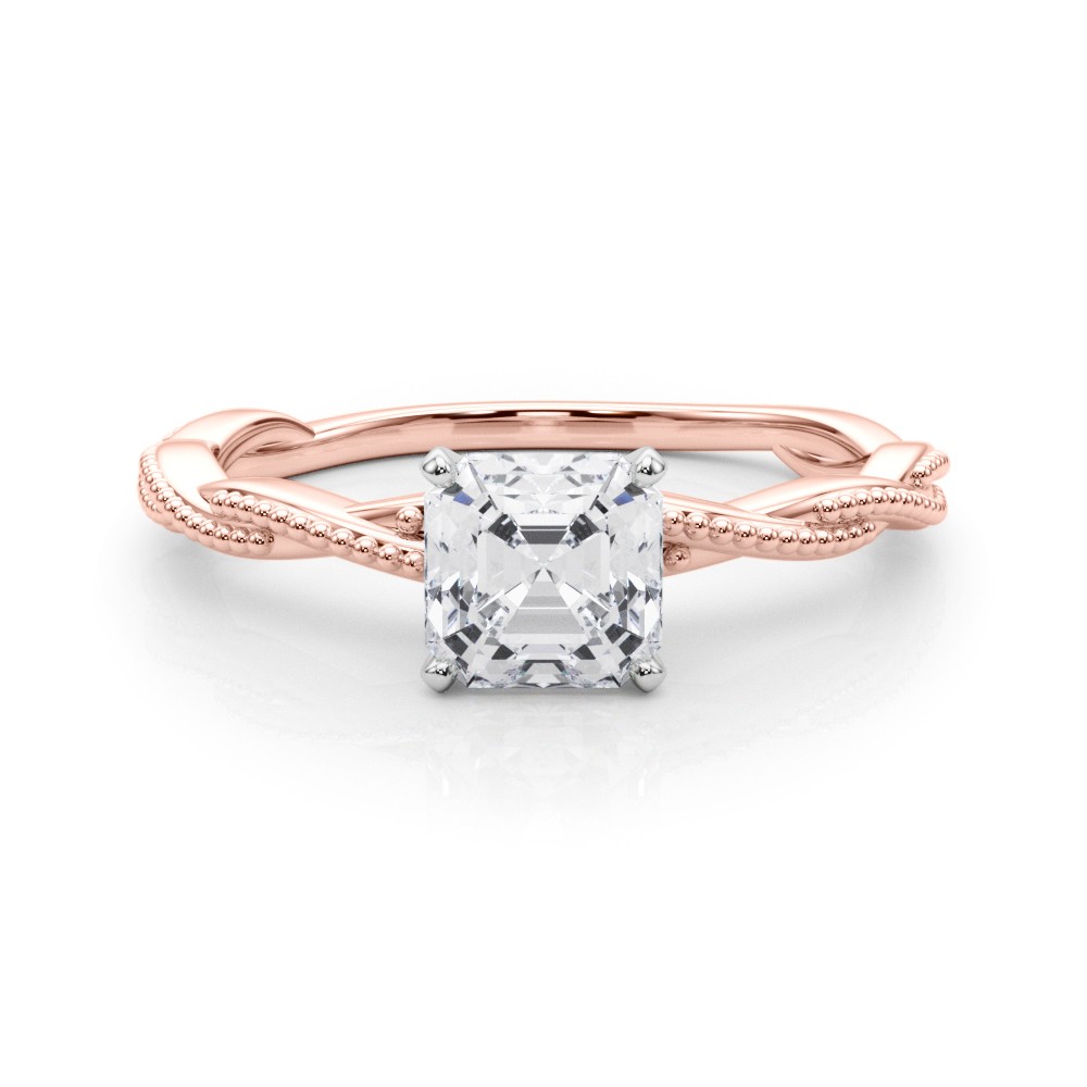 Arista Lab-Created 4 Prong  Diamond Ring