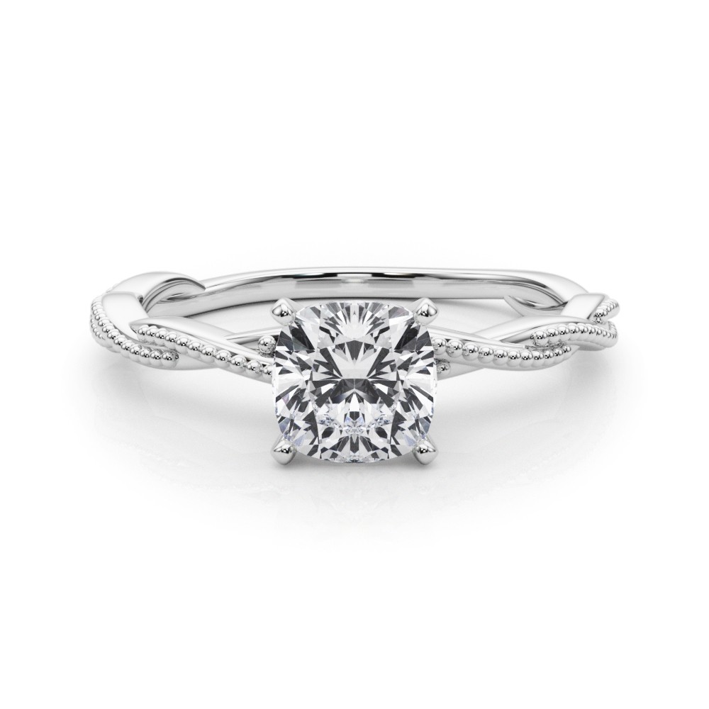 Arista Lab-Created 4 Prong  Diamond Ring