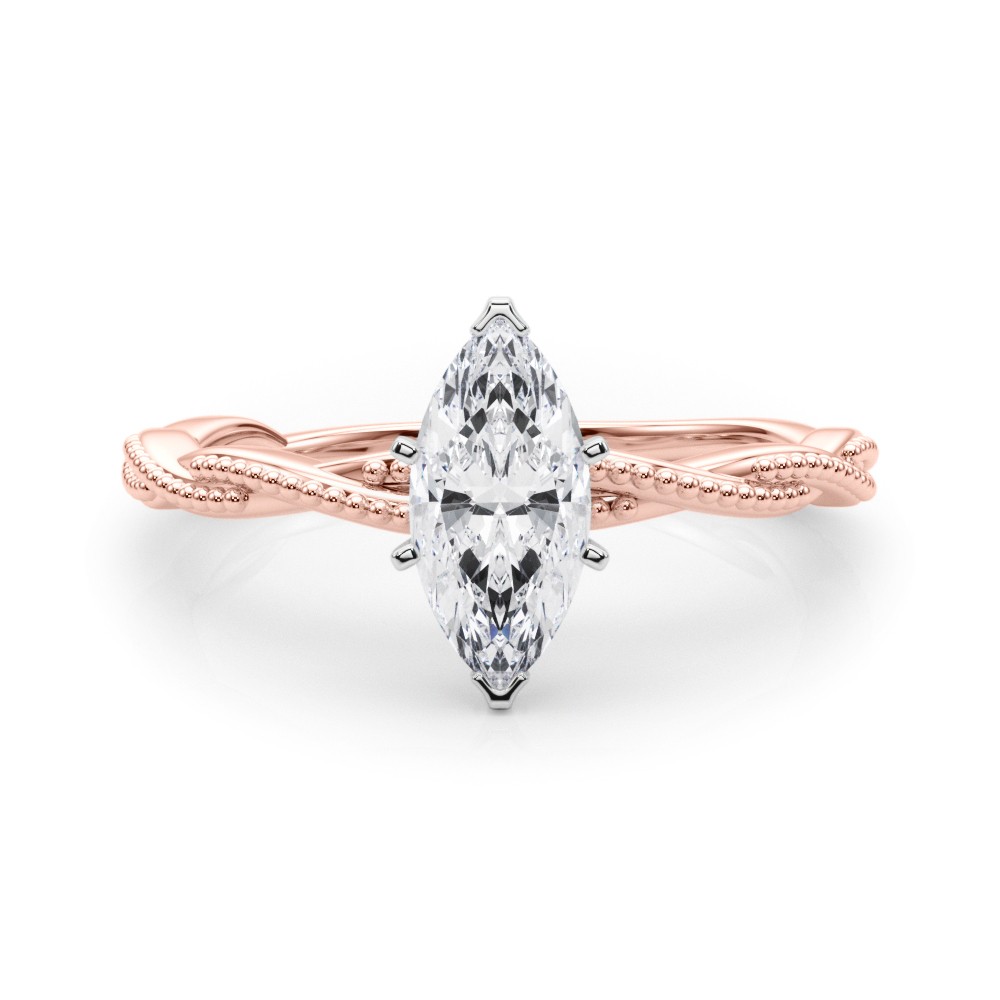 Arista Lab-Created 6 Prong  Diamond Ring