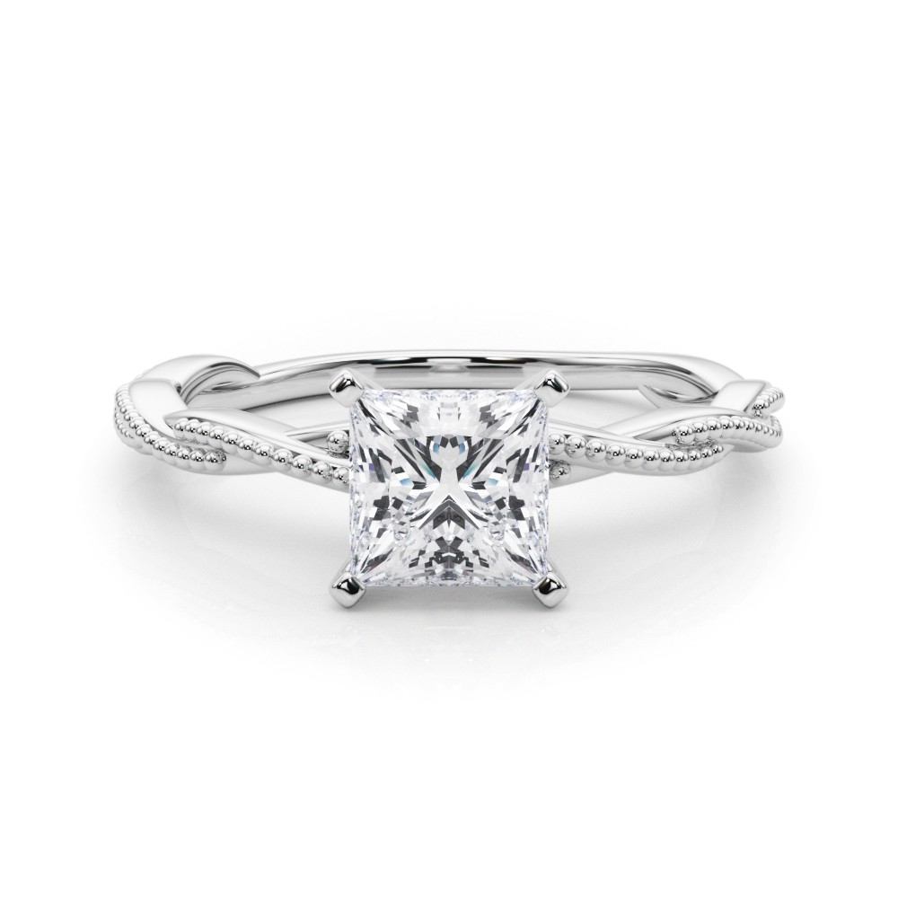 Arista Lab-Created 4 Prong  Diamond Ring