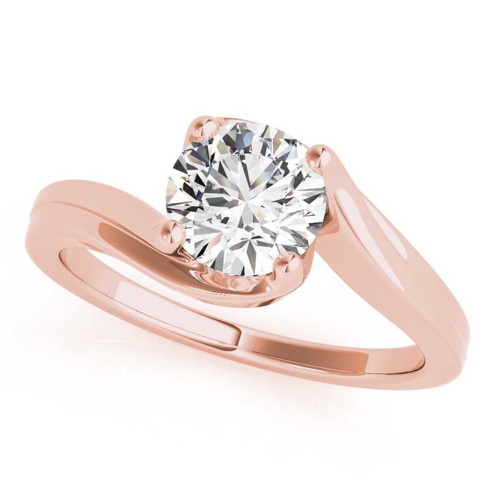 Madilynn Natural Diamond 4 Prong  Engagement Ring