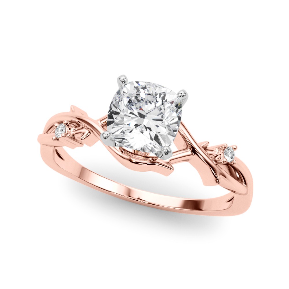 Zuleyma Lab-Created Diamond 4 Prong Setting  Engagement Ring