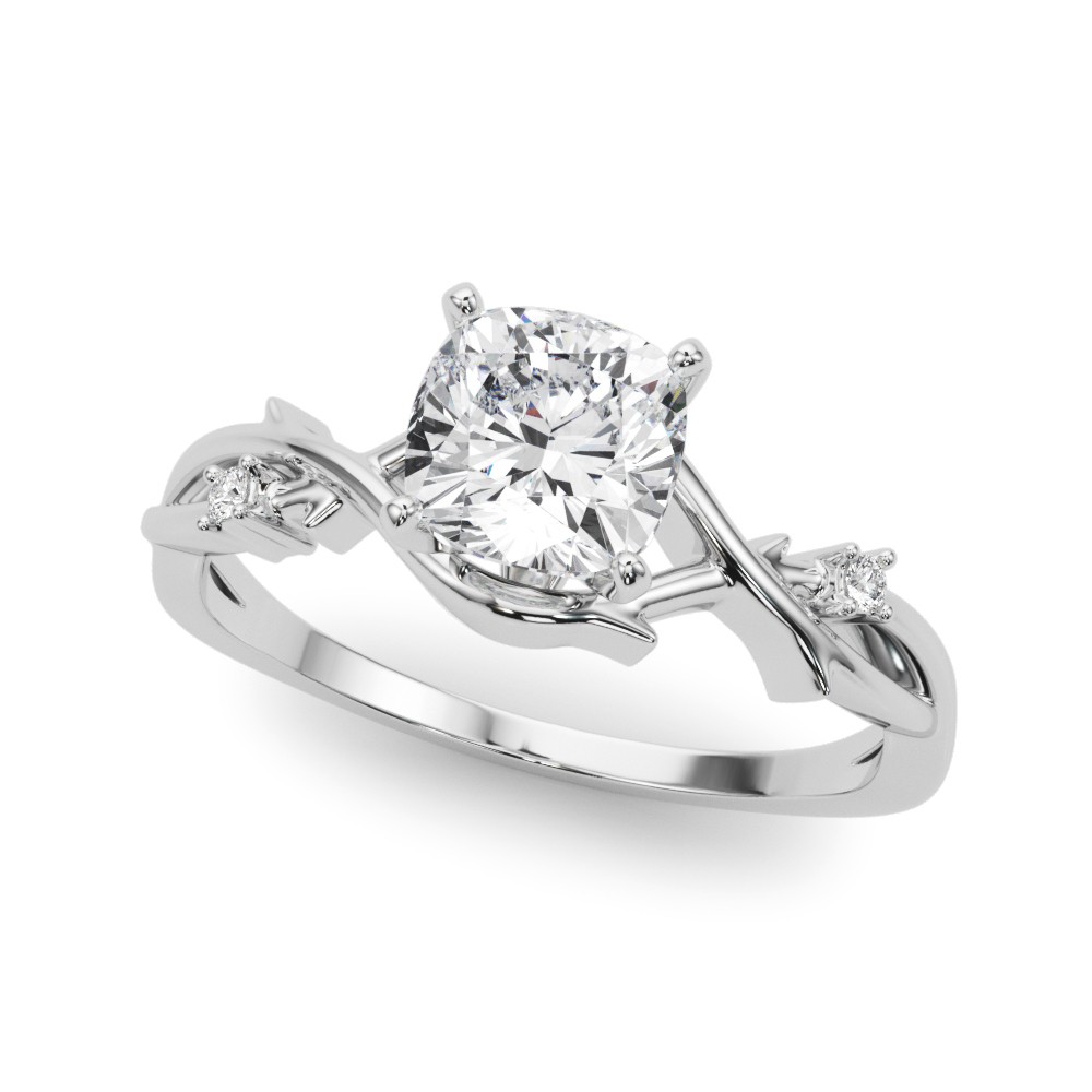 Zuleyma Lab-Created Diamond 4 Prong Setting  Engagement Ring