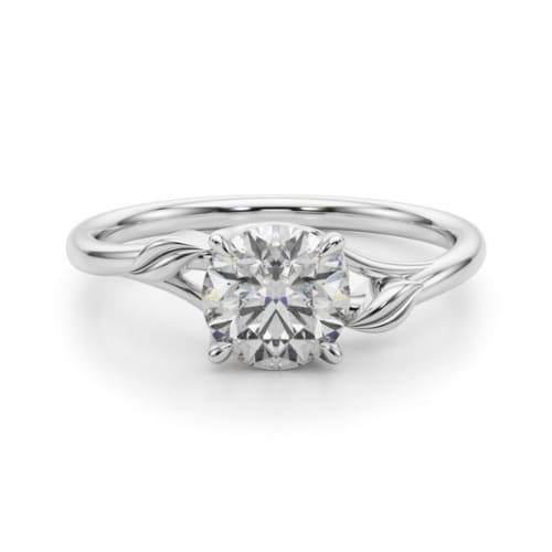 4 Prong Natural Diamond  Engagement Ring