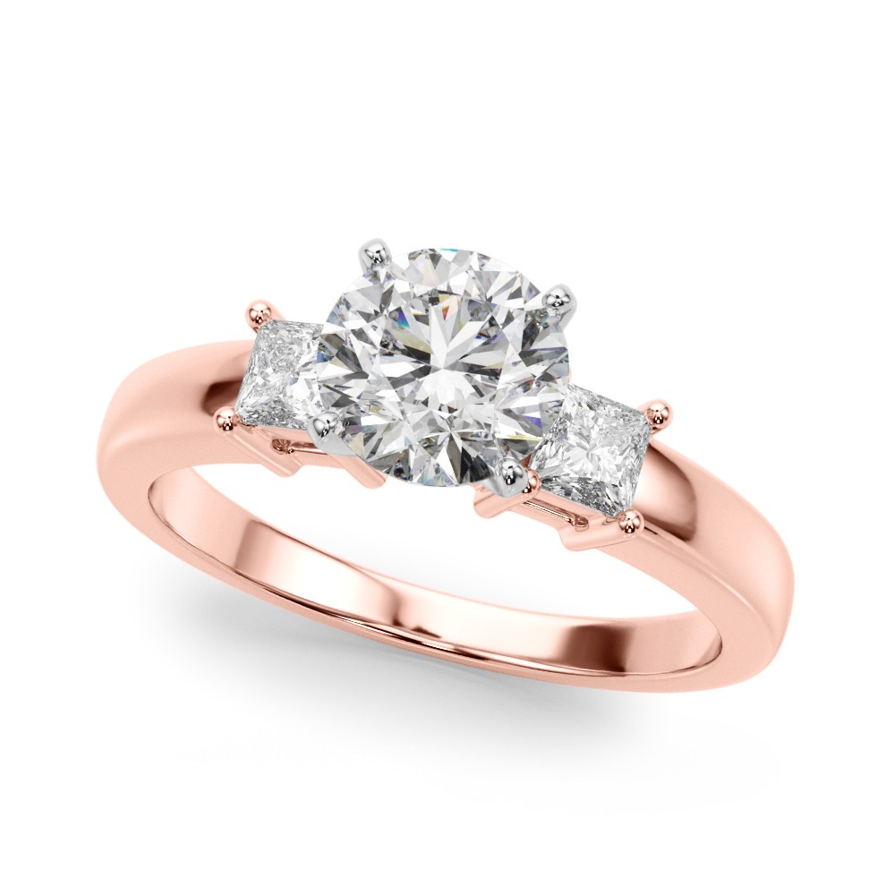 Yanci Lab-Created Diamond 4 Prong Set  Engagement Ring