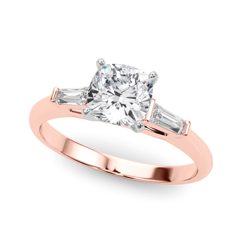 Yume Lab-Created Diamond 4 Prong Set  Engagement Ring