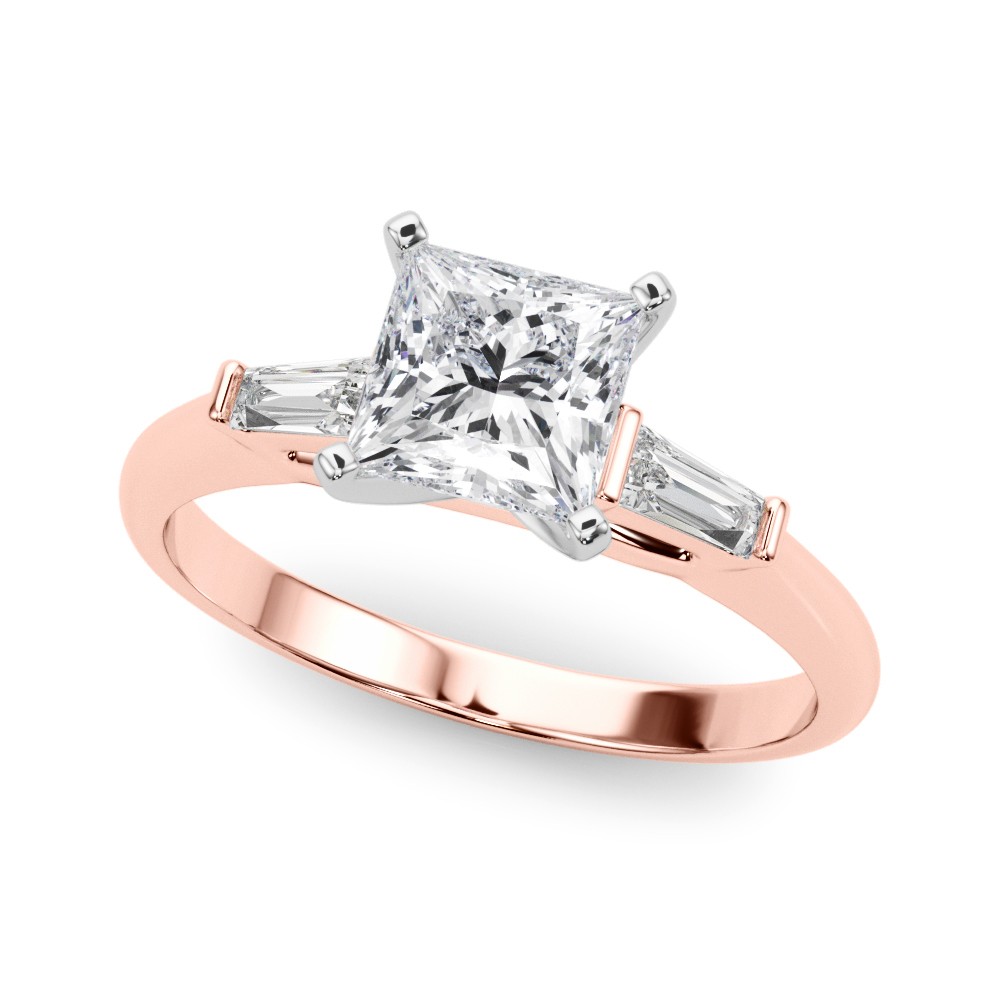 Yanna Lab-Created Diamond 4 Prong Set  Engagement Ring