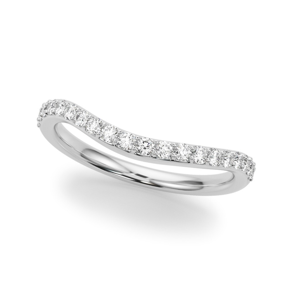 Xaela Lab-Created Diamond Pave Setting  Wedding Ring