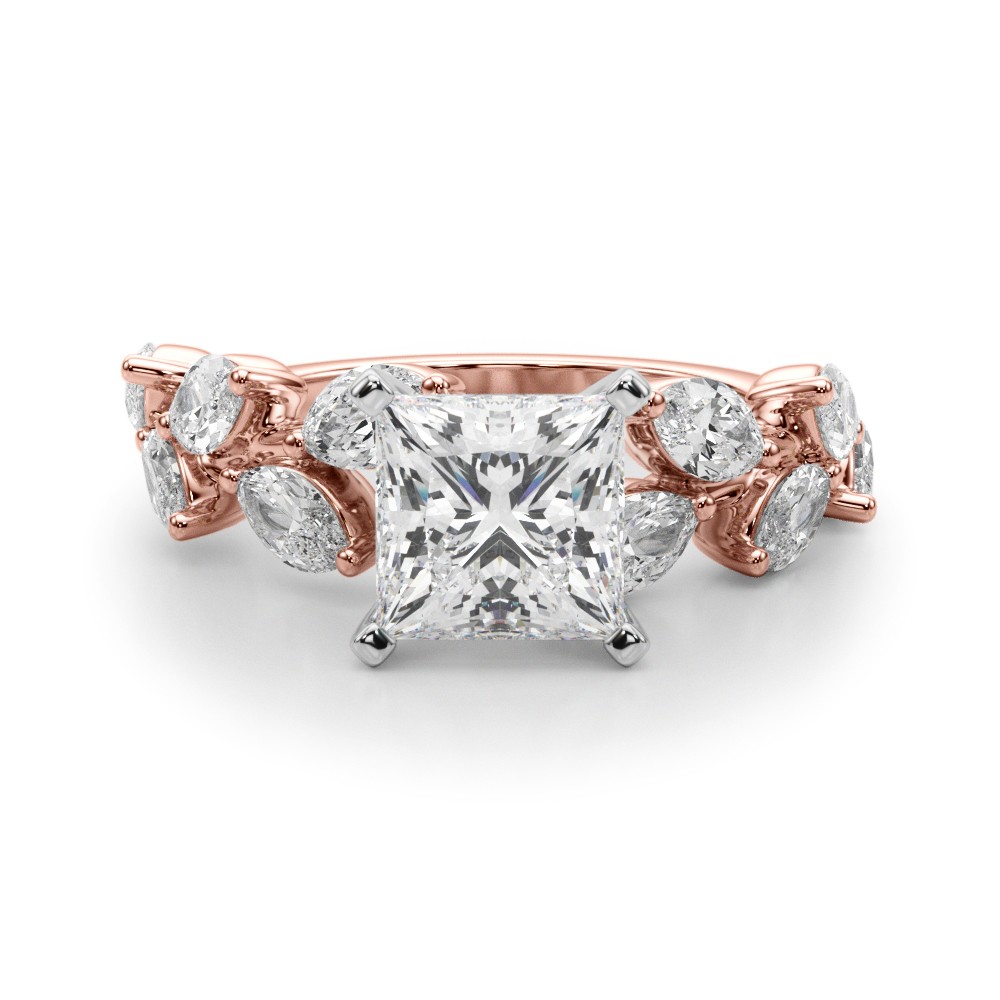 Sefrina Natural 4 Prong Set  Diamond Ring