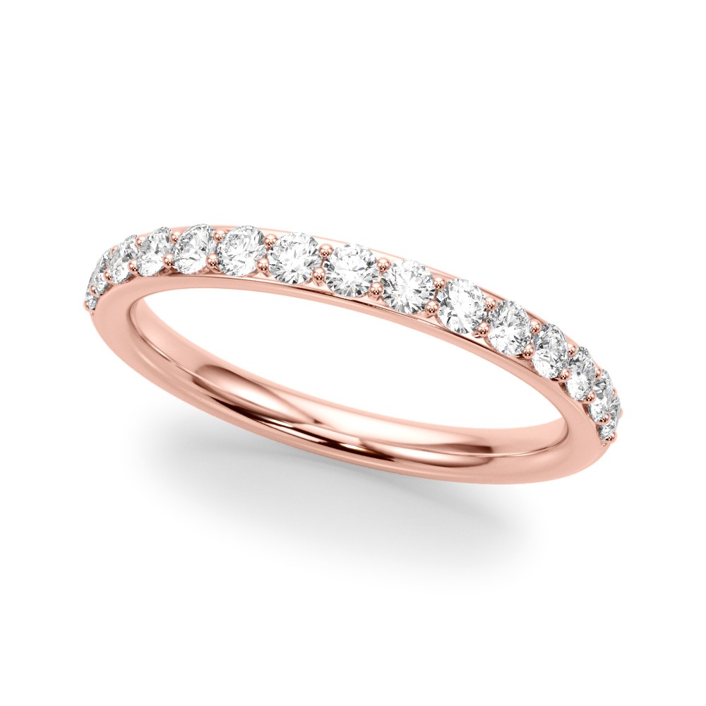 Relins Lab-Created Pave Setting  Diamond Ring