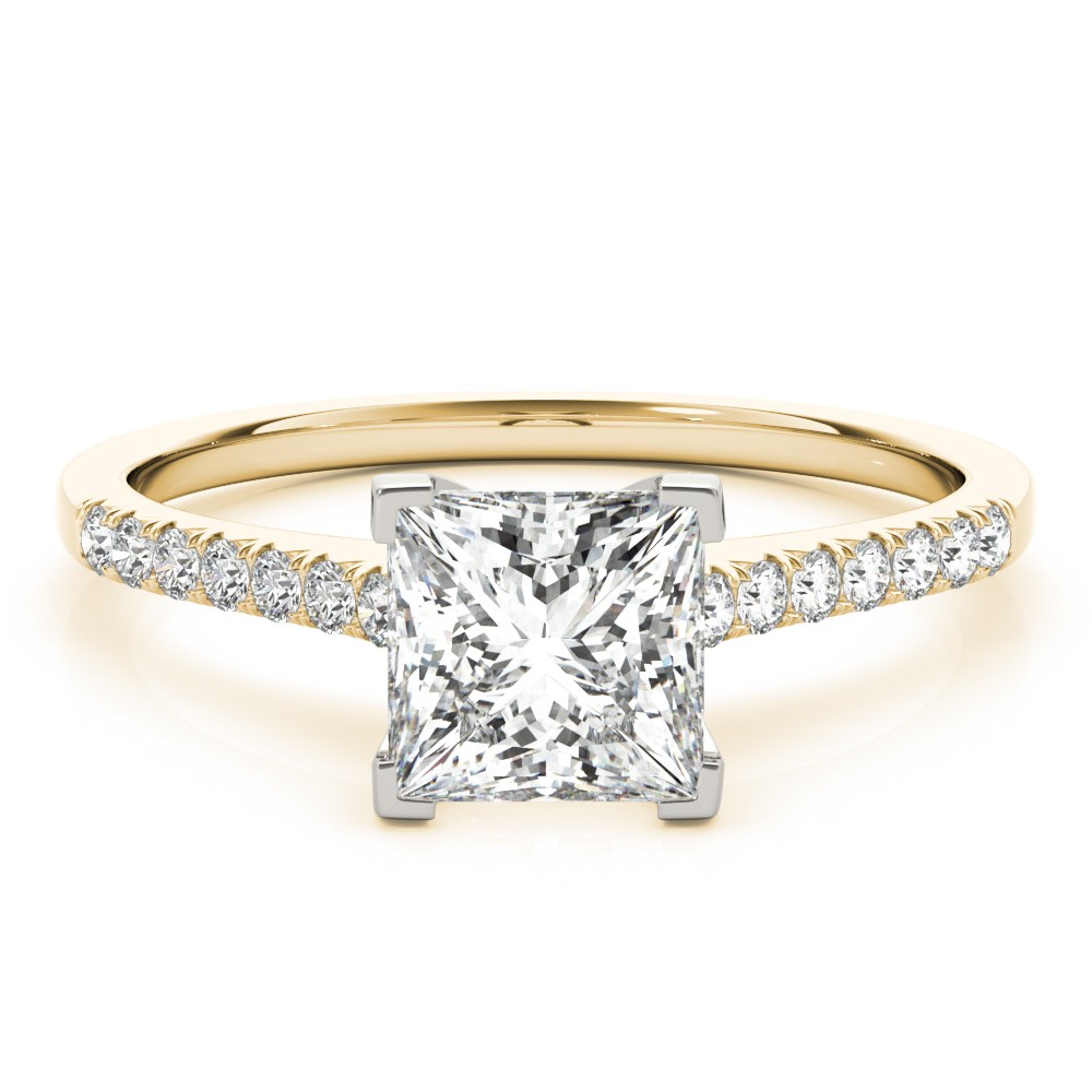 Nahomi Natural Diamond 4 Prong  Engagement Ring