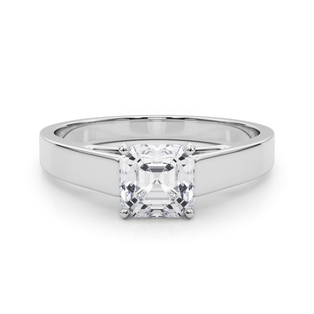 Analin Lab-Created 4 Prong  Diamond Ring