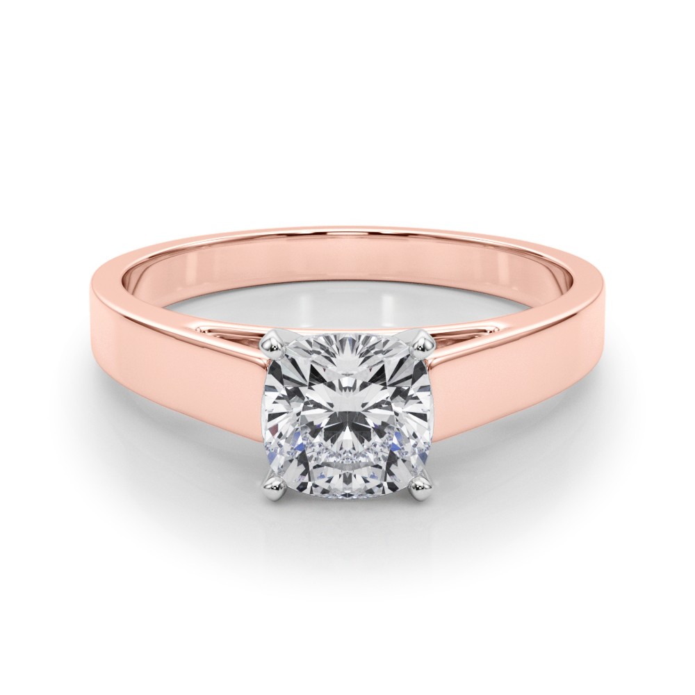 Analin Lab-Created 4 Prong  Diamond Ring