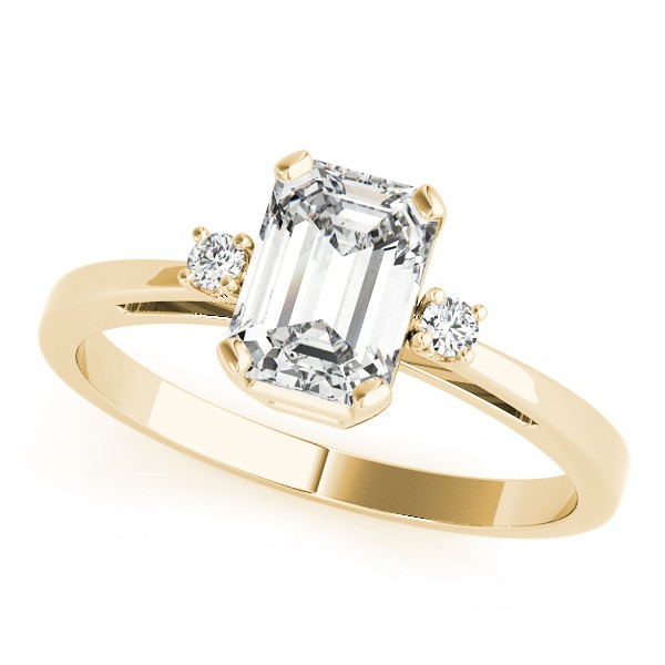 Vienne Natural Diamond 4 Prong Set  Engagement Ring