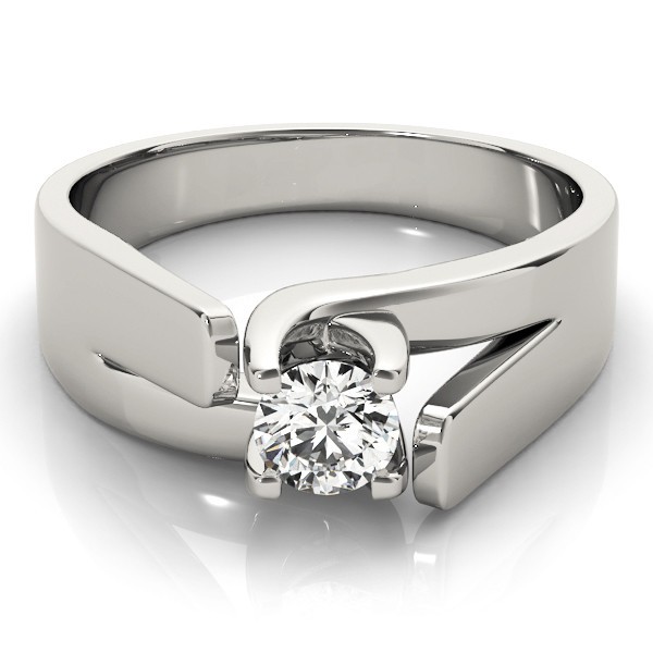 4 Prong Natural  Diamond Ring