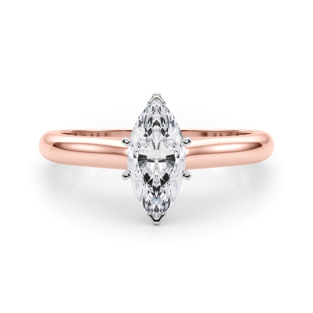 Alerinna Lab-Created 6 Prong  Diamond Ring
