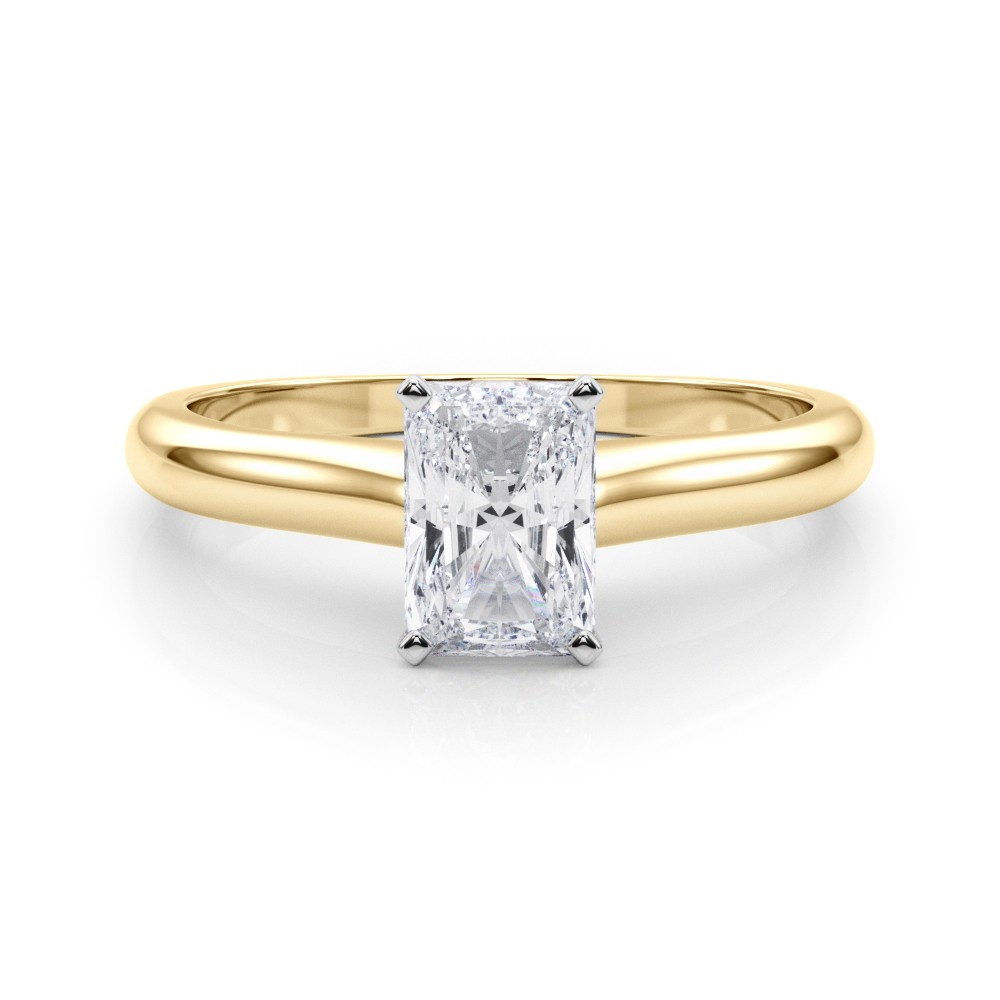 Alerinna Lab-Created 4 Prong  Diamond Ring