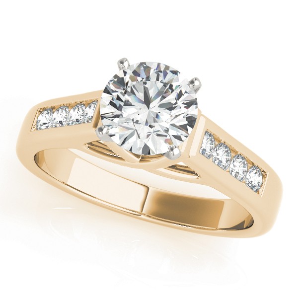 Zephaniah Lab-Created Diamond 4 Prong Setting  Engagement Ring