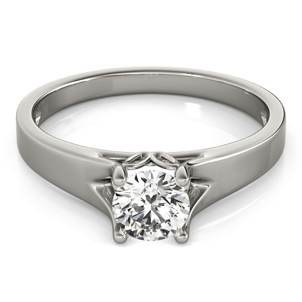 4 Prong Natural  Diamond Ring