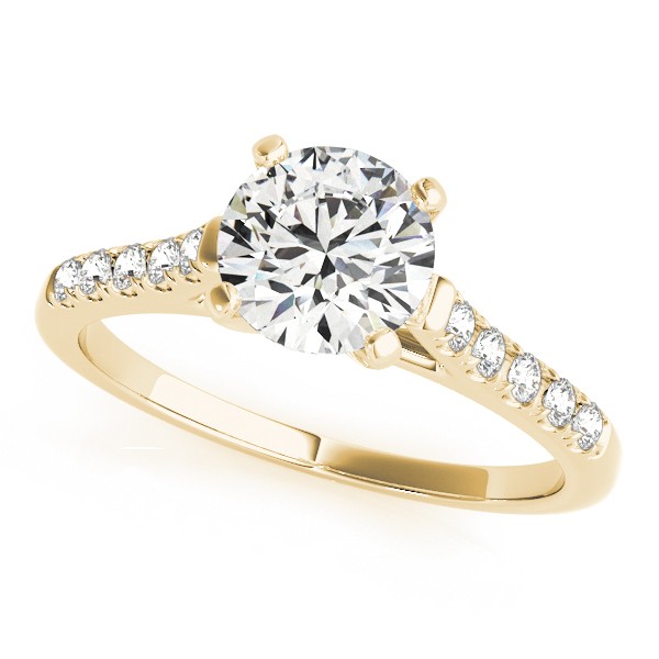 Elsa Natural Diamond 4 Prong  Engagement Ring