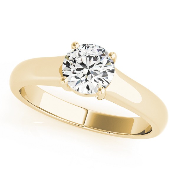 Maliah Natural 4 Prong  Diamond Ring
