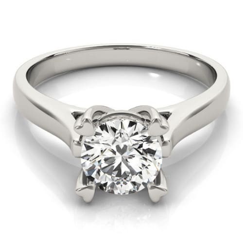 4 Prong Natural  Diamond Ring
