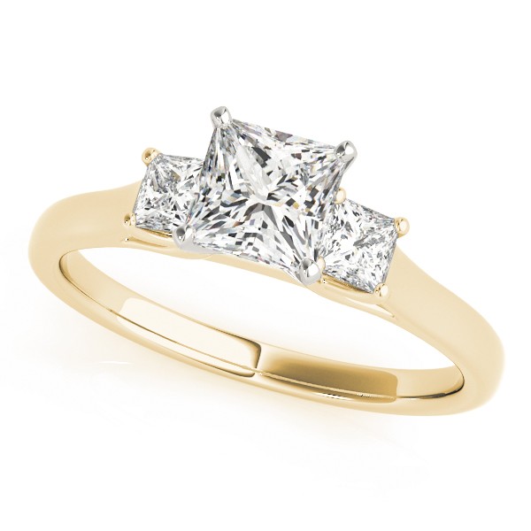 Vianny Natural Diamond 4 Prong Set  Engagement Ring