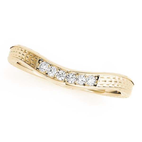 Rosarina Natural Diamond Pave set  Wedding Ring