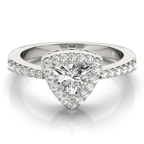 3 Prong Natural Diamond  Engagement Ring