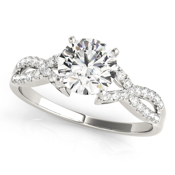 Zaahir Lab-Created Diamond 4 Prong Setting  Engagement Ring