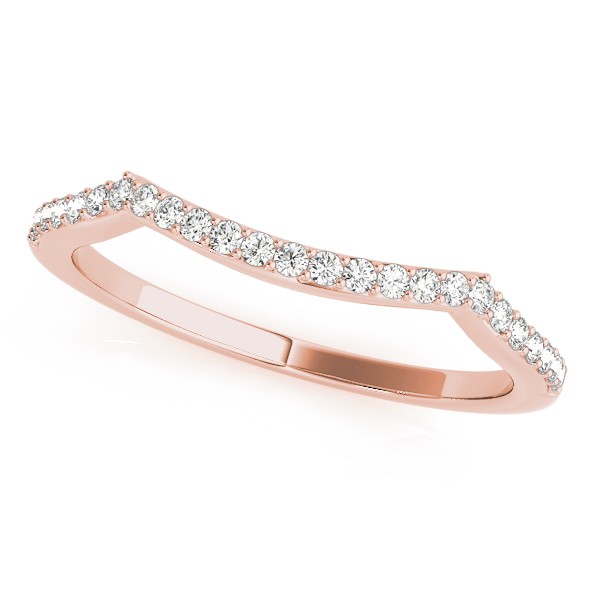 Hency Natural Diamond Shared Prong Set  Wedding Ring