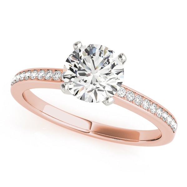 Zara Lab-Created Diamond 4 Prong Setting  Engagement Ring