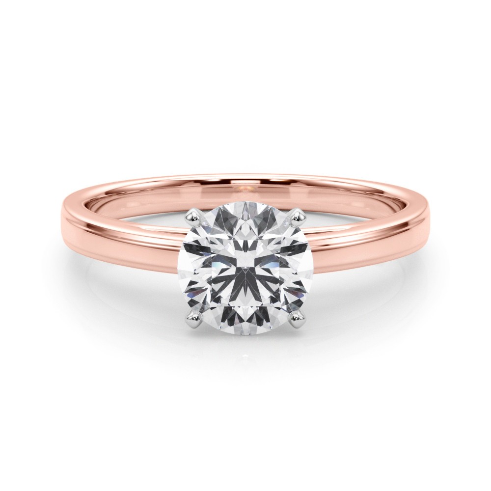 Dayna Natural 4 Prong  Diamond Ring