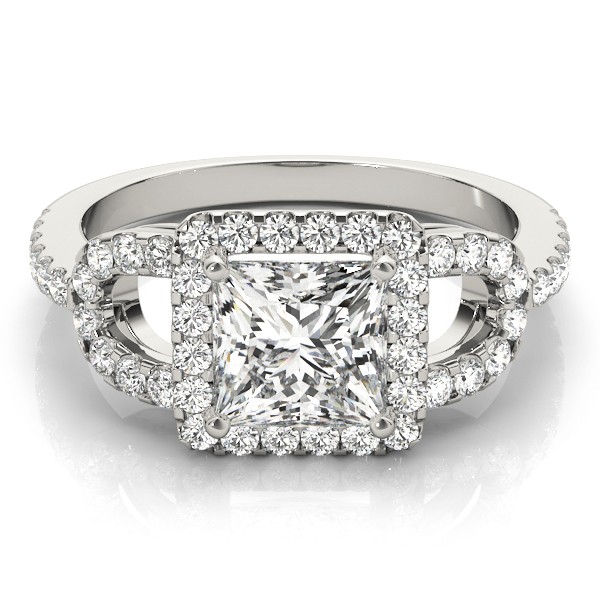 4 Prong Natural Diamond  Engagement Ring