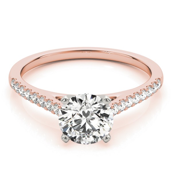 Lincya Natural Diamond 4 Prong  Engagement Ring