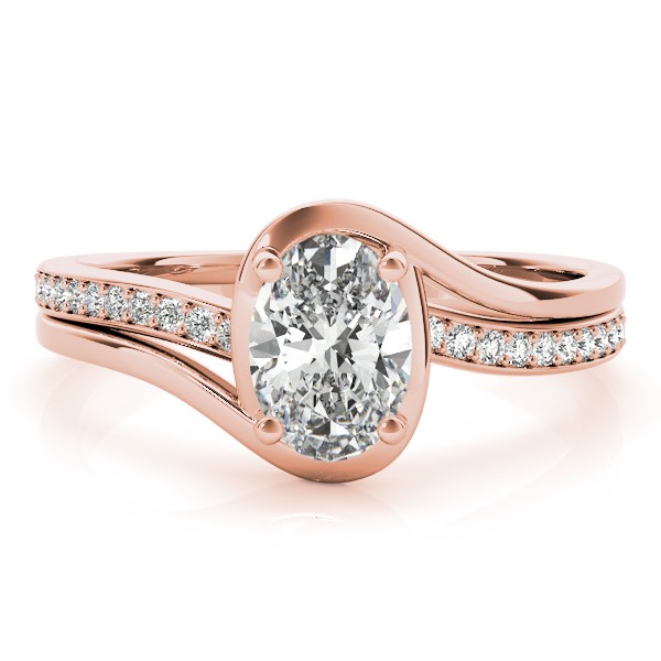 4 Prong Natural Diamond  Engagement Ring