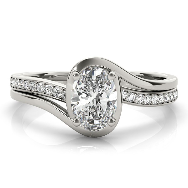 4 Prong Natural Diamond  Engagement Ring