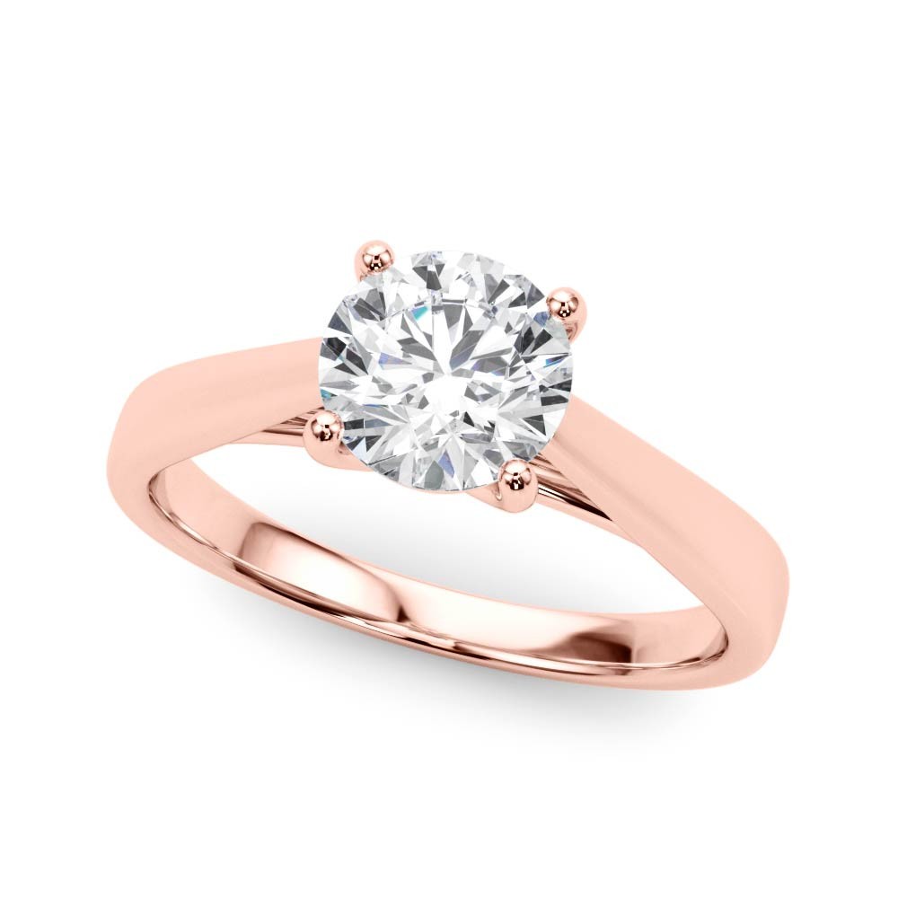 Magdalene Natural 4 Prong  Diamond Ring