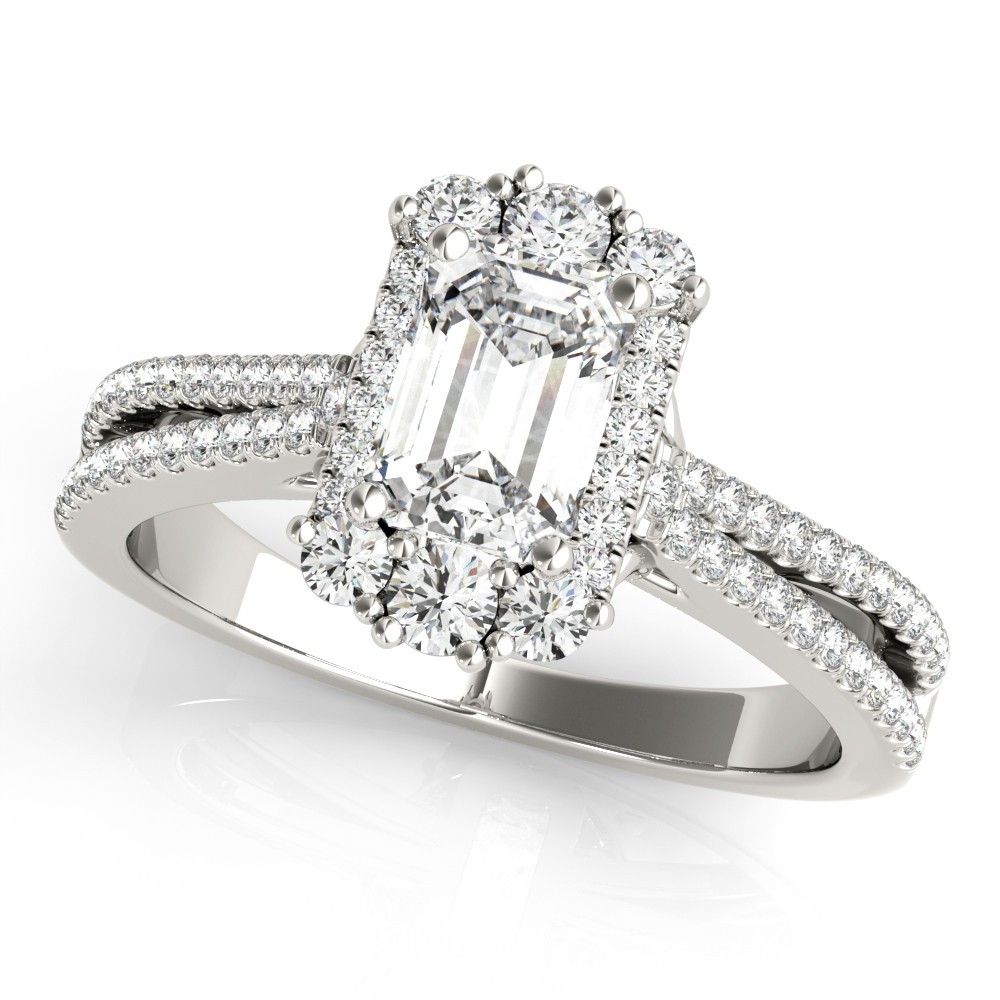 Jespar Natural Prong Set  Diamond Ring